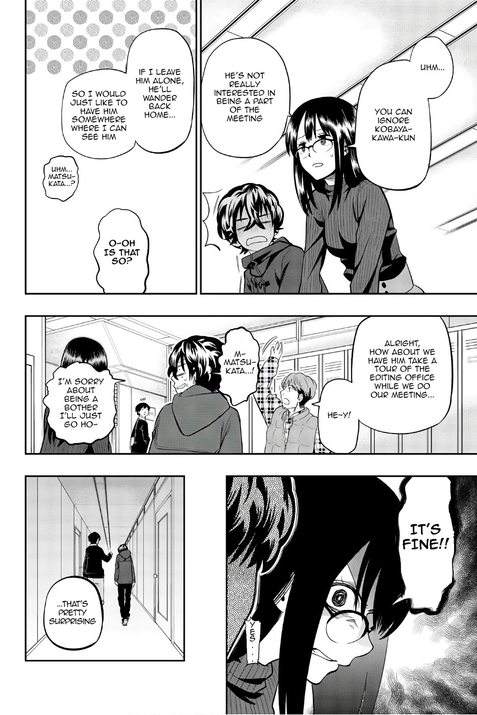 Hoshino, Me o Tsubutte. Chapter 87 page 8 - Chapter 87: Don't go acting like a goody two shoes