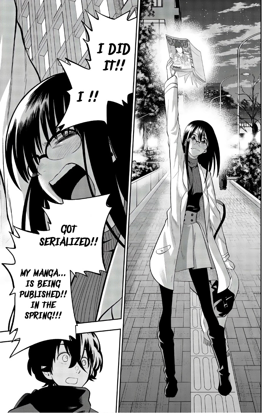Hoshino, Me o Tsubutte. Chapter 88 page 13 - Chapter 88: I love you, I want you to love me