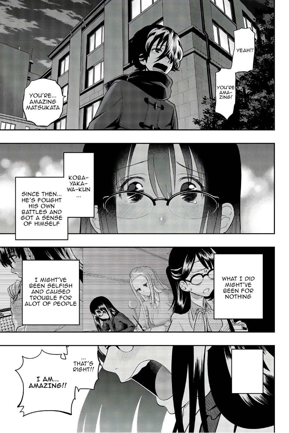 Hoshino, Me o Tsubutte. Chapter 88 page 15 - Chapter 88: I love you, I want you to love me