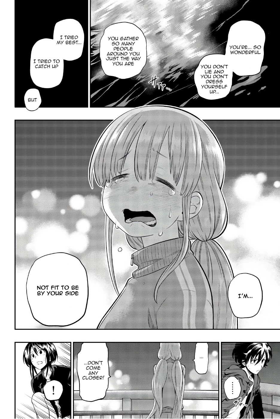 Hoshino, Me o Tsubutte. Chapter 89 page 15 - Chapter 89: Run!