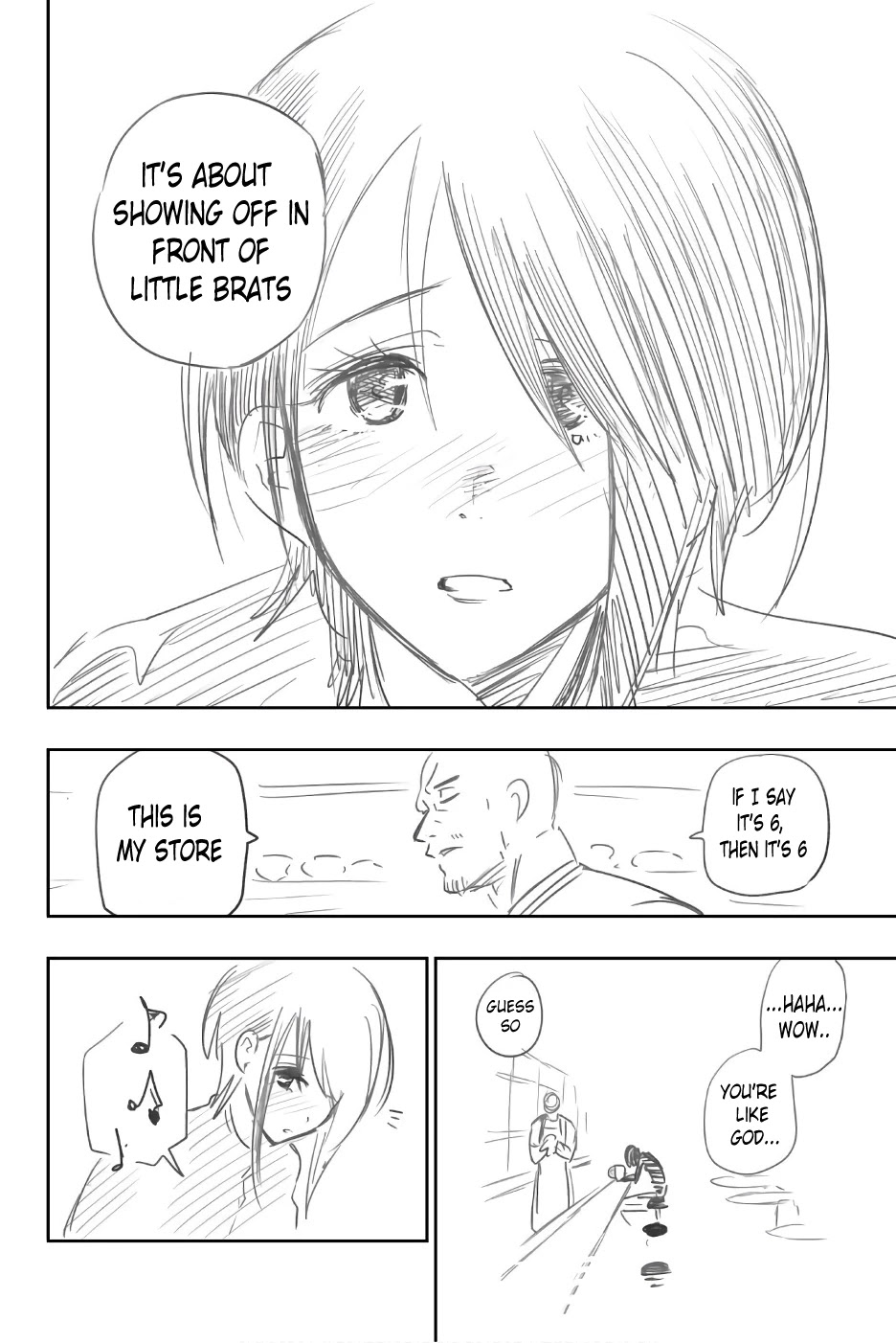 Hoshino, Me o Tsubutte. Chapter 90.5 page 10 - Chapter 90.5: Q&A and Side-story