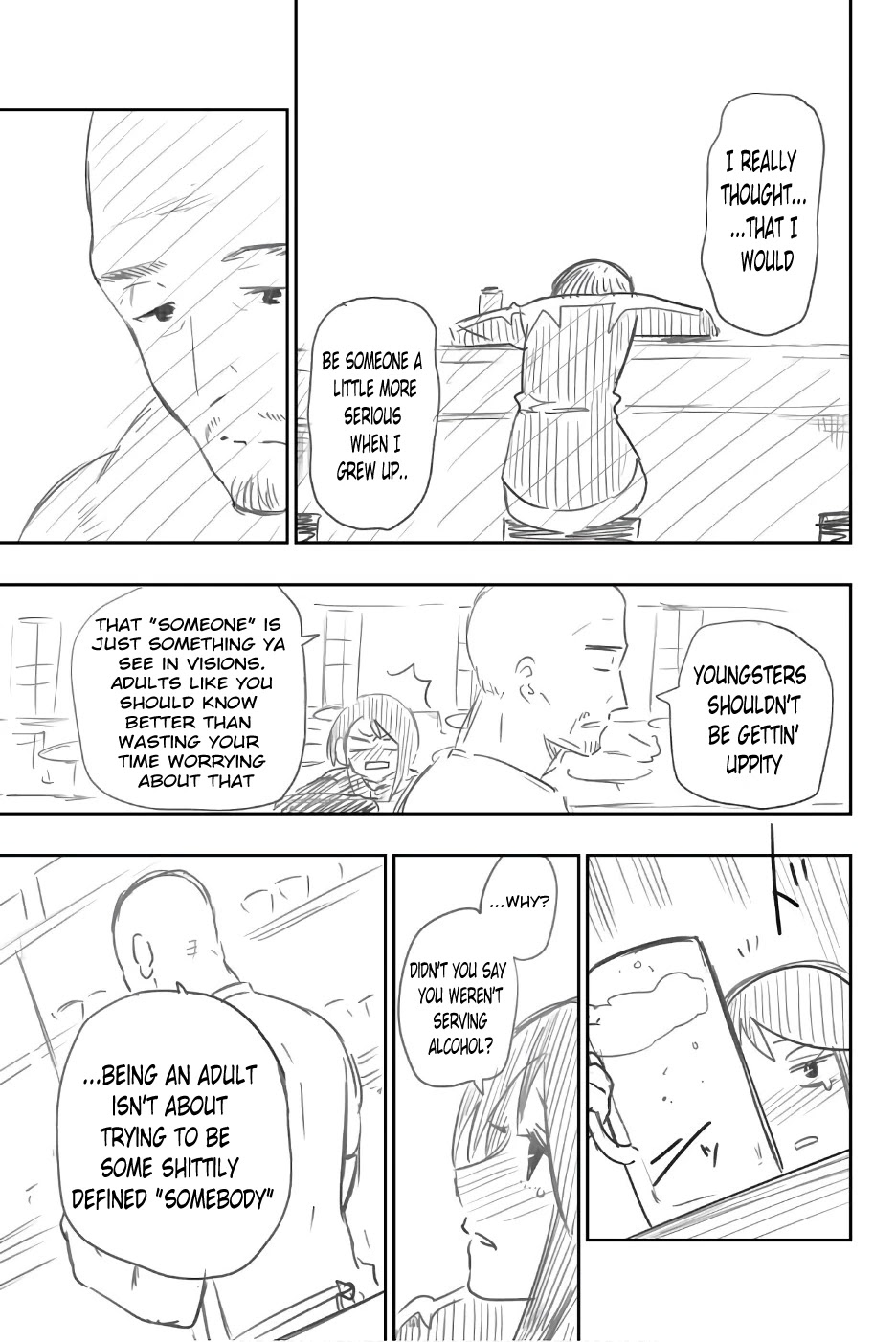 Hoshino, Me o Tsubutte. Chapter 90.5 page 9 - Chapter 90.5: Q&A and Side-story