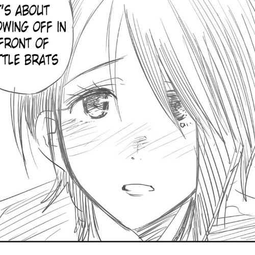 Hoshino, Me o Tsubutte. Chapter 90.5: Q&A and Side-story cover