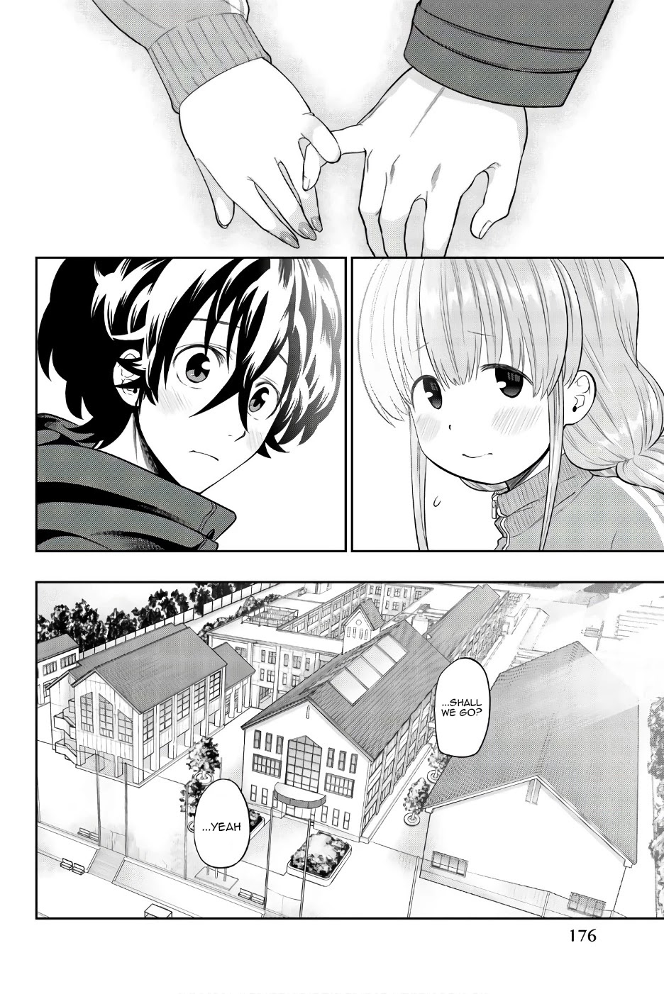 Hoshino, Me o Tsubutte. Chapter 90 page 21 - Chapter 90: New Day