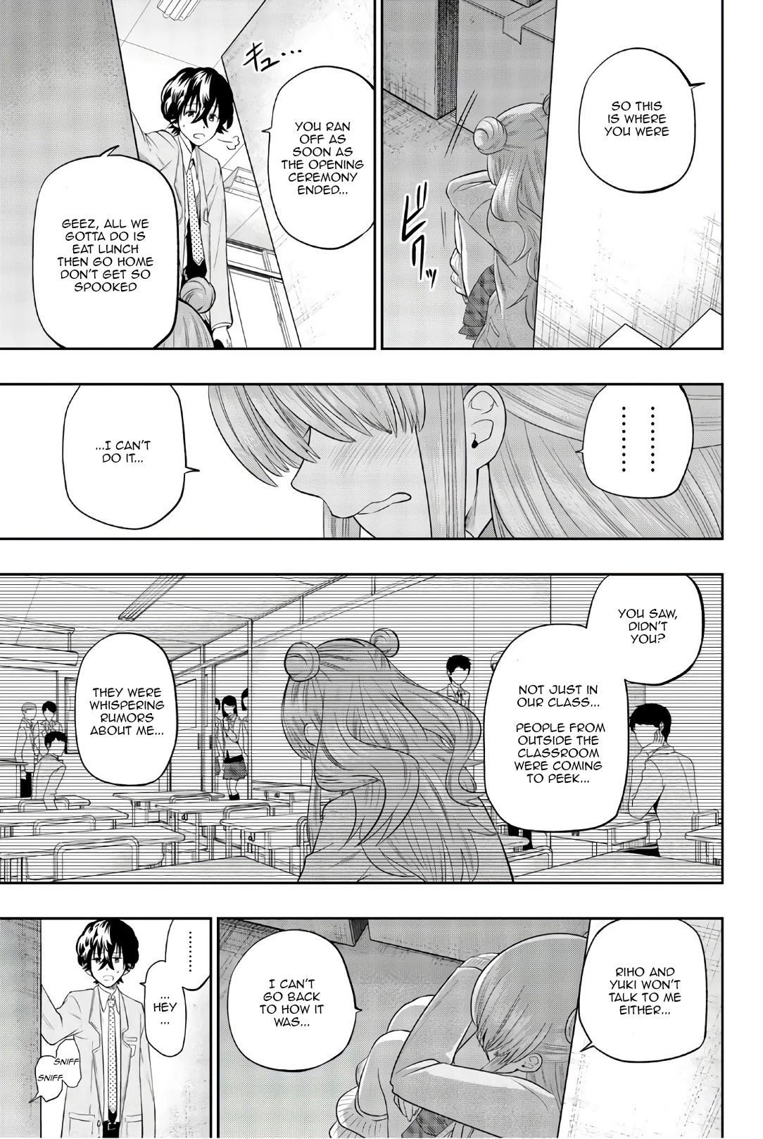 Hoshino, Me o Tsubutte. Chapter 91 page 12 - Chapter 91: It's Spring