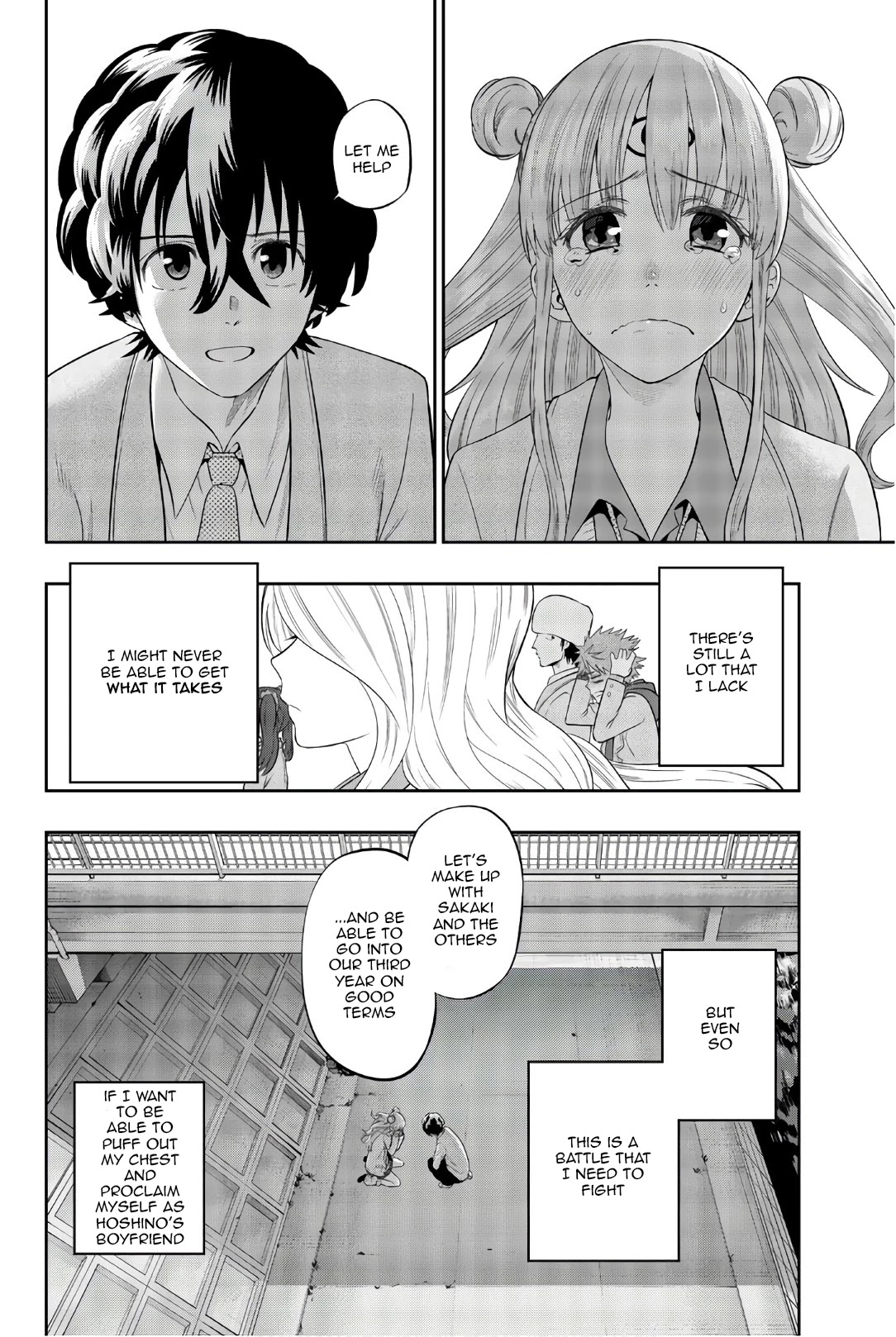 Hoshino, Me o Tsubutte. Chapter 91 page 23 - Chapter 91: It's Spring