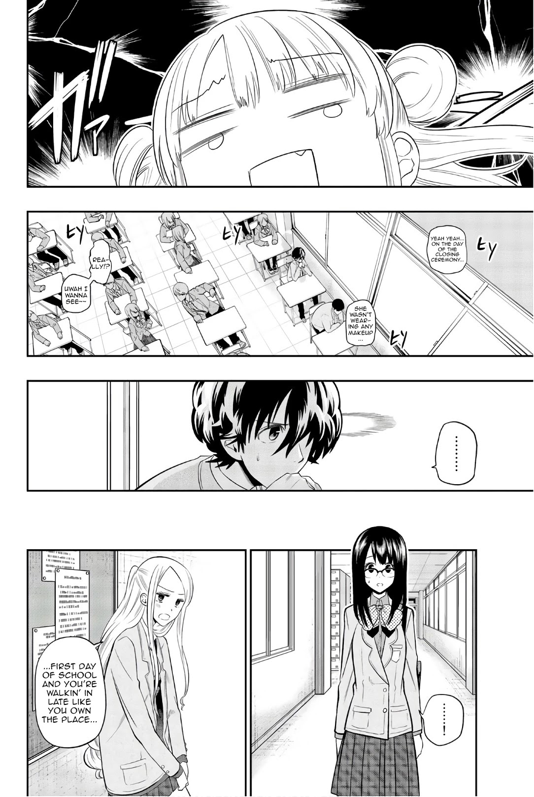 Hoshino, Me o Tsubutte. Chapter 91 page 9 - Chapter 91: It's Spring
