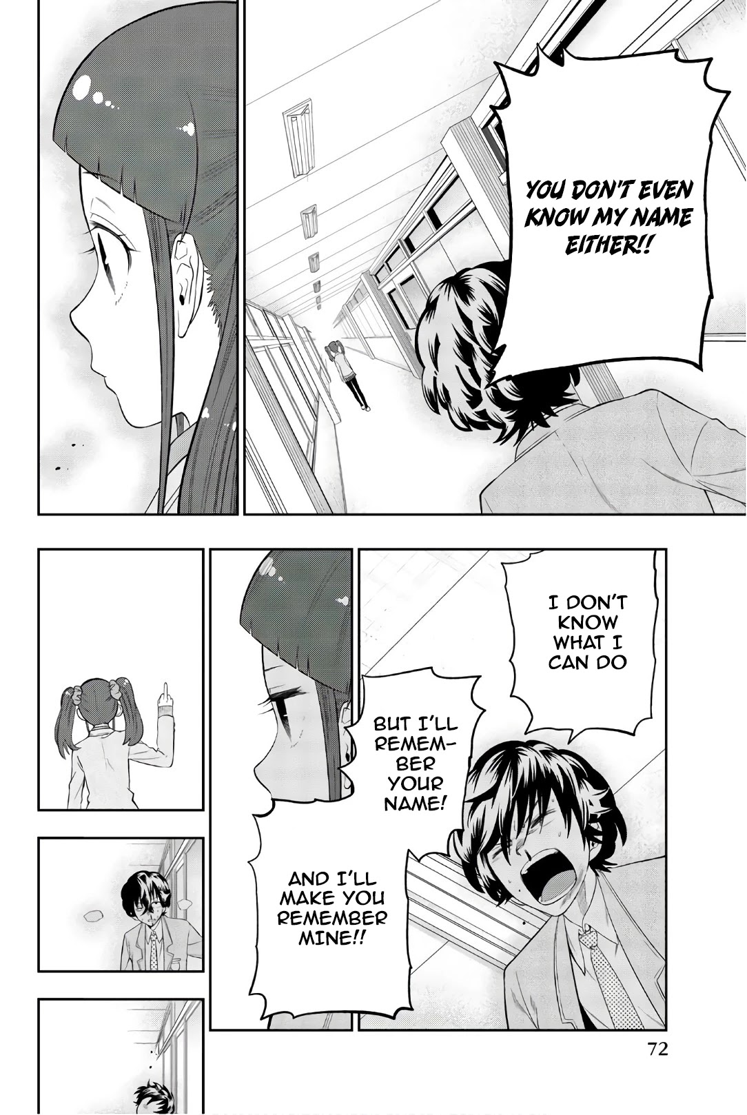 Hoshino, Me o Tsubutte. Chapter 93 page 21 - Chapter 93: What's your name?