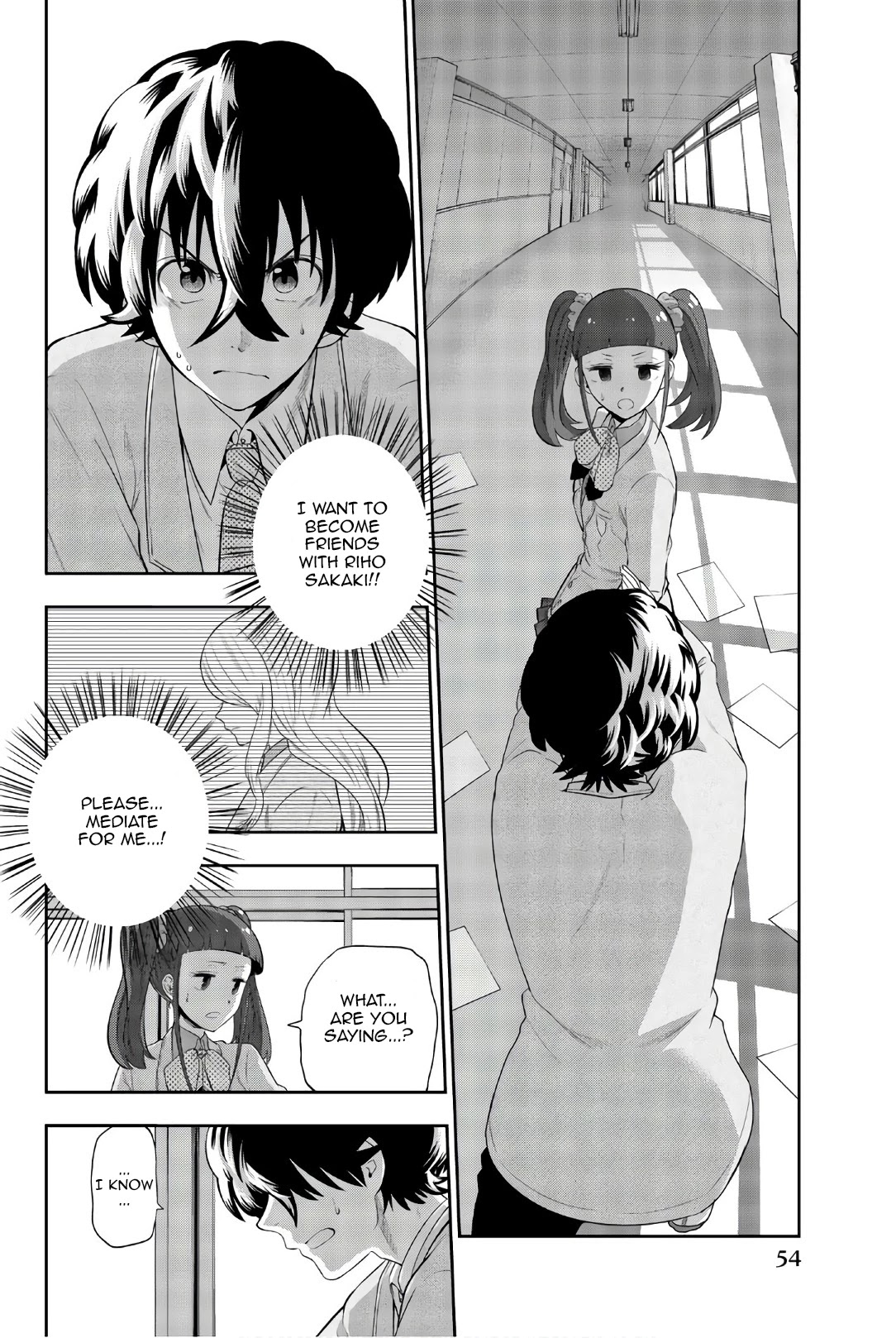 Hoshino, Me o Tsubutte. Chapter 93 page 3 - Chapter 93: What's your name?