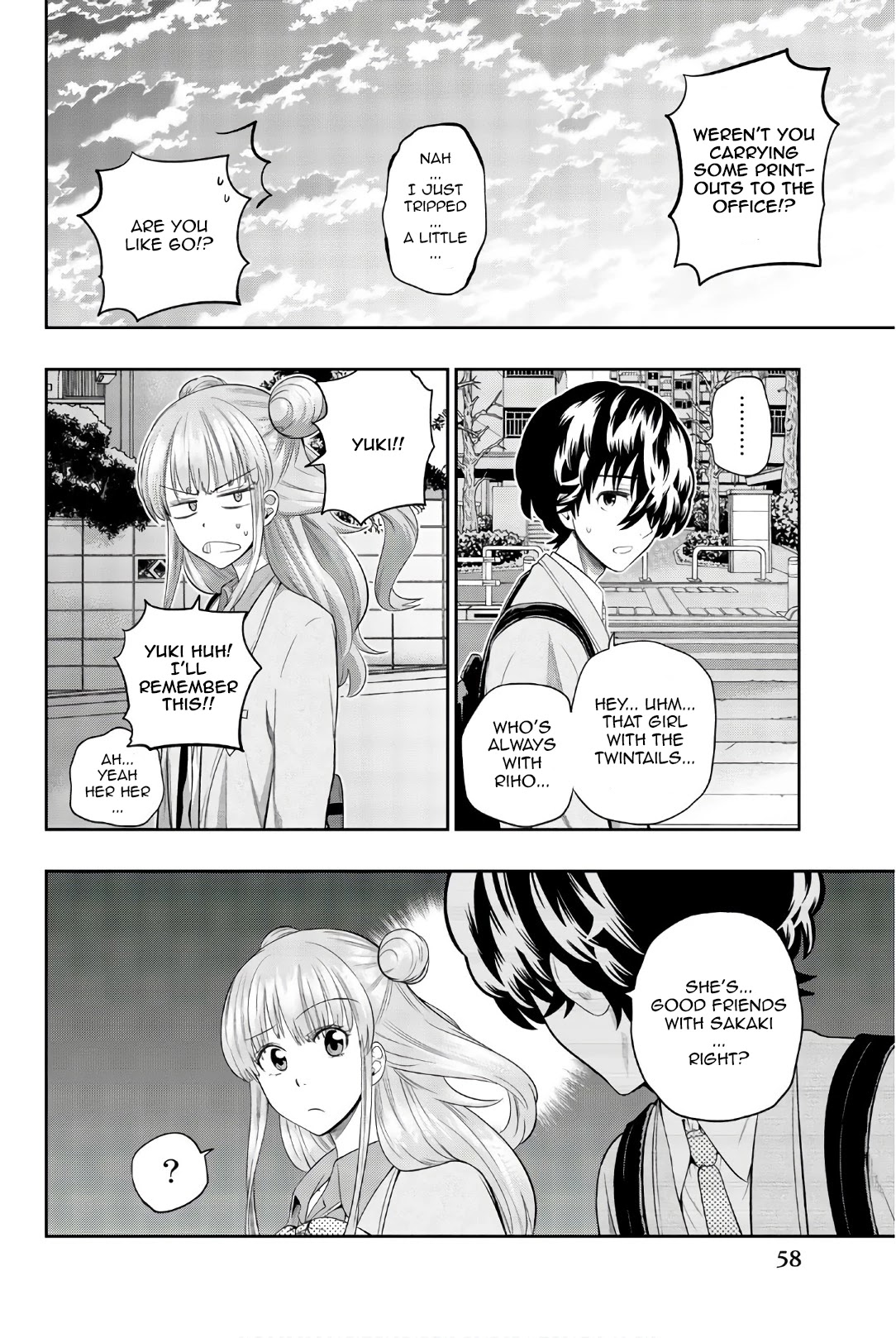 Hoshino, Me o Tsubutte. Chapter 93 page 7 - Chapter 93: What's your name?