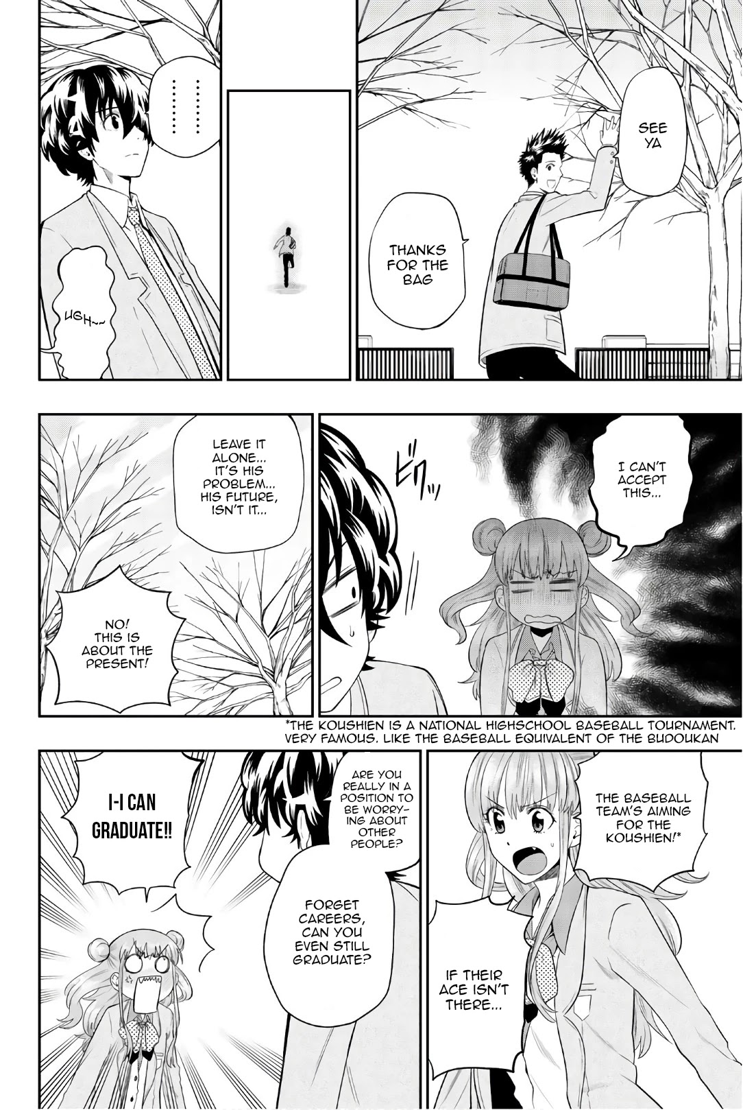 Hoshino, Me o Tsubutte. Chapter 95 page 10 - Chapter 95: The Sun Will Rise Again 2