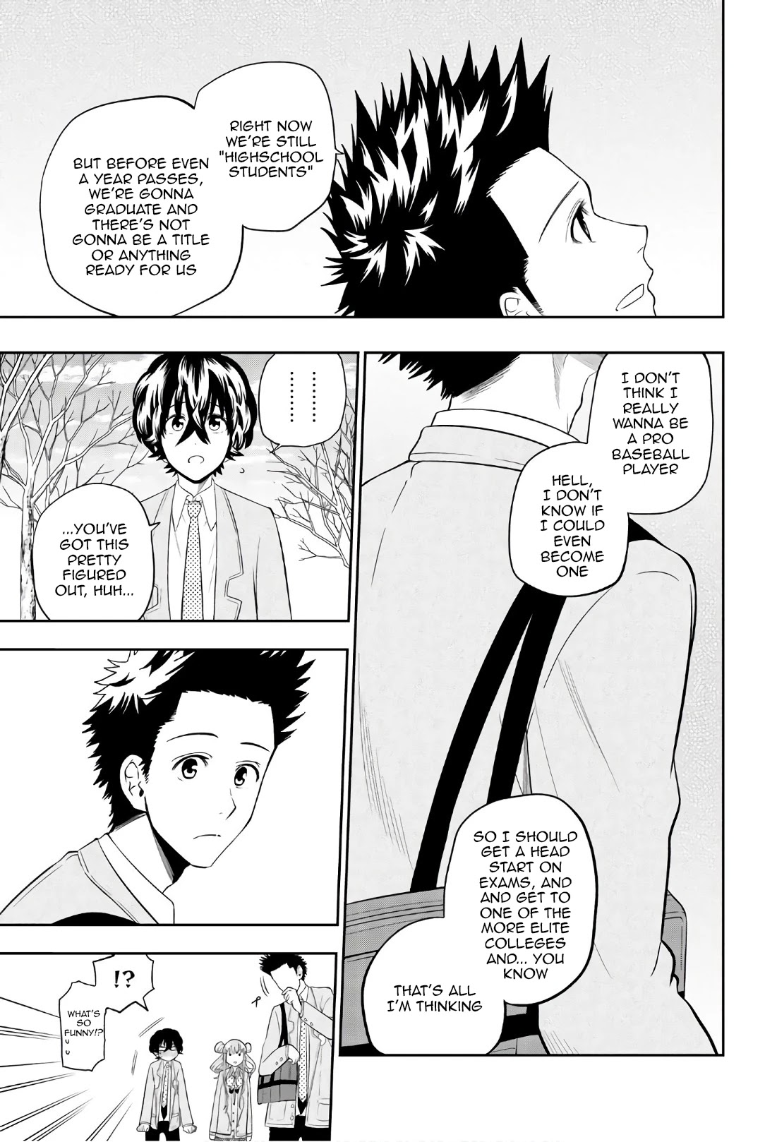 Hoshino, Me o Tsubutte. Chapter 95 page 9 - Chapter 95: The Sun Will Rise Again 2