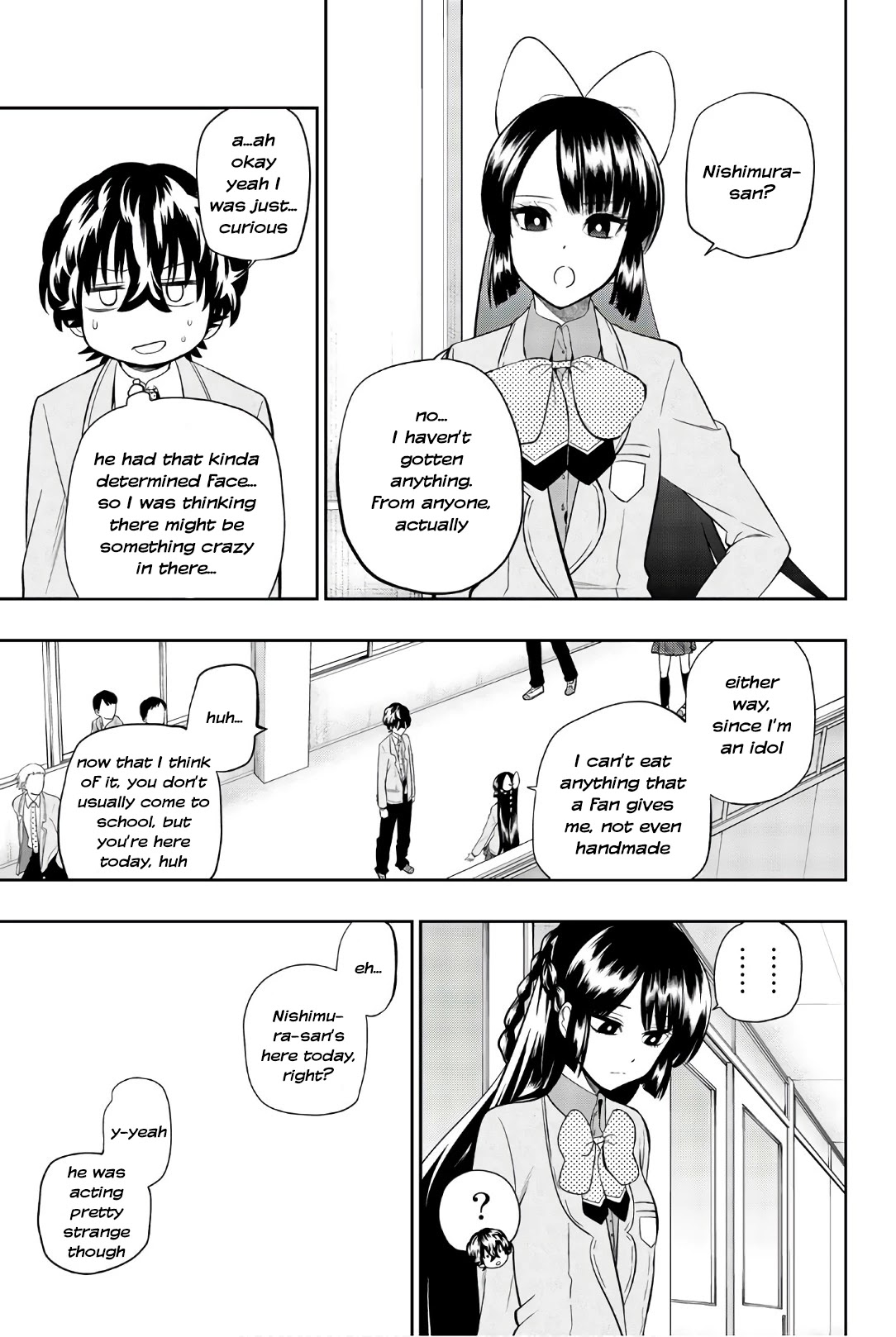 Hoshino, Me o Tsubutte. Chapter 97 page 11 - Chapter 97: Choco-Mint Flavor Time