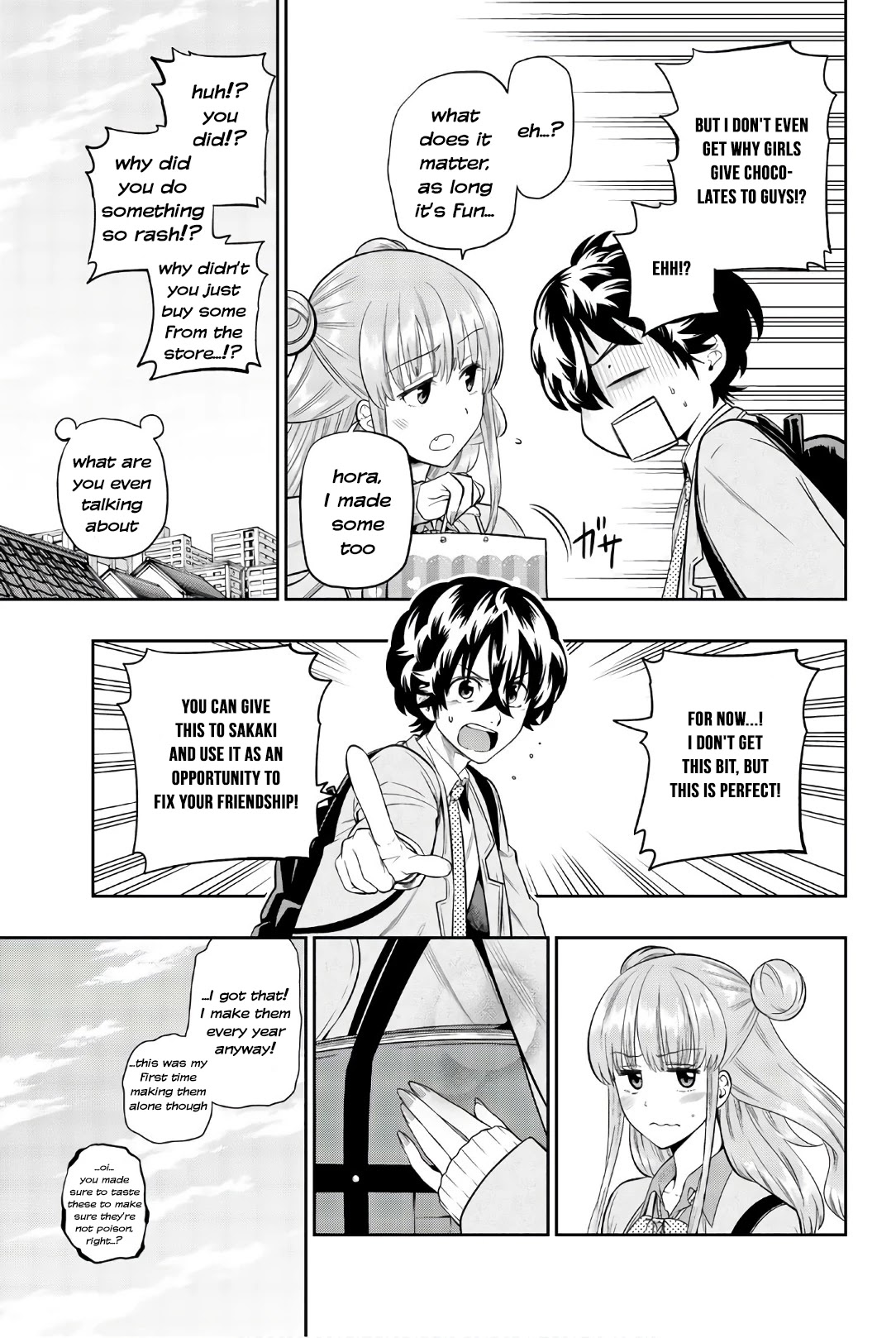 Hoshino, Me o Tsubutte. Chapter 97 page 3 - Chapter 97: Choco-Mint Flavor Time