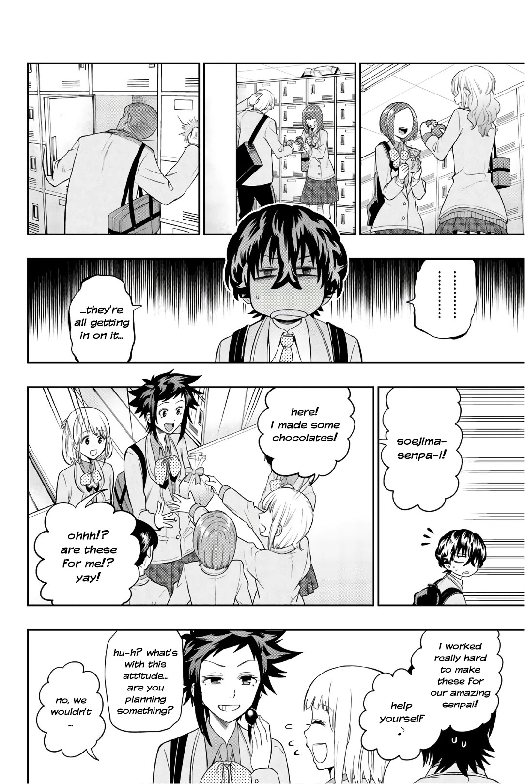 Hoshino, Me o Tsubutte. Chapter 97 page 4 - Chapter 97: Choco-Mint Flavor Time