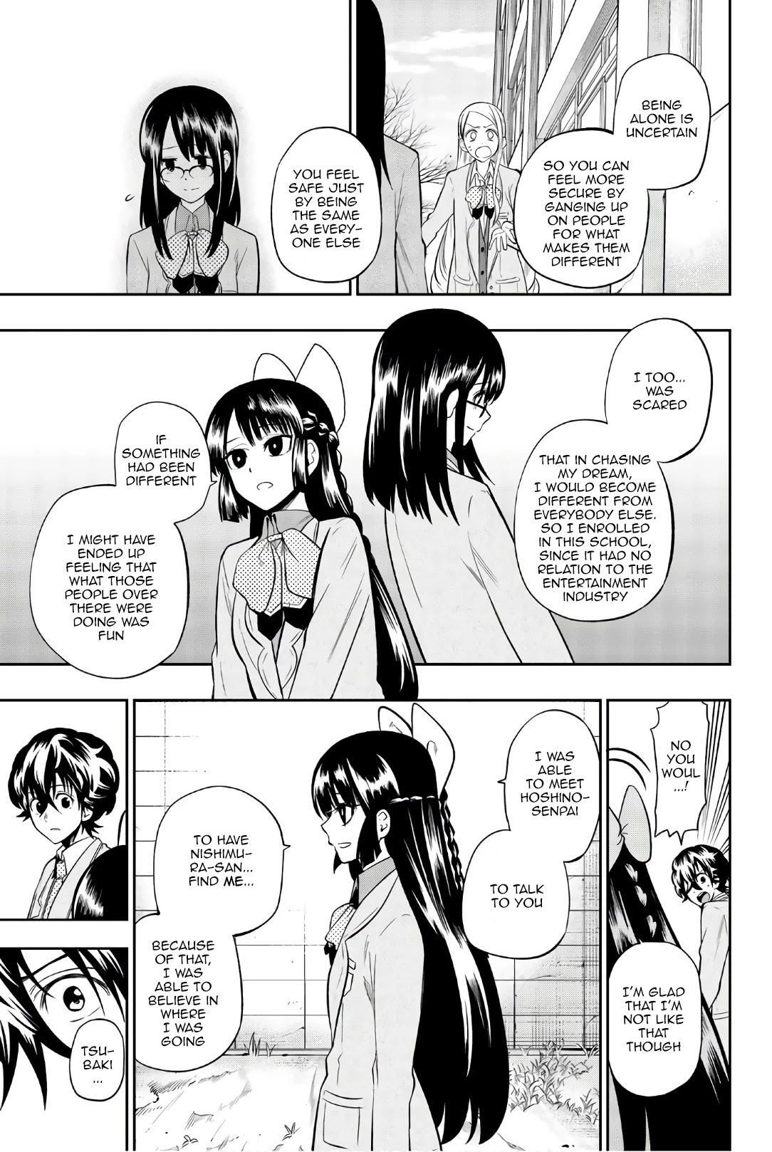 Hoshino, Me o Tsubutte. Chapter 98 page 10 - Chapter 98: Choco-Mint Flavor Time 2