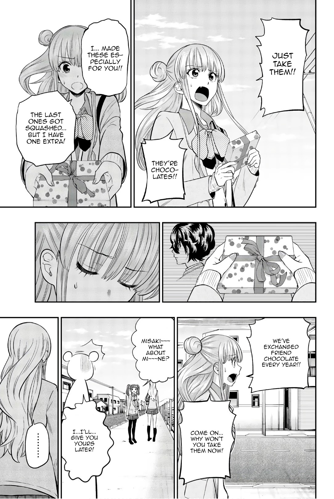 Hoshino, Me o Tsubutte. Chapter 98 page 4 - Chapter 98: Choco-Mint Flavor Time 2