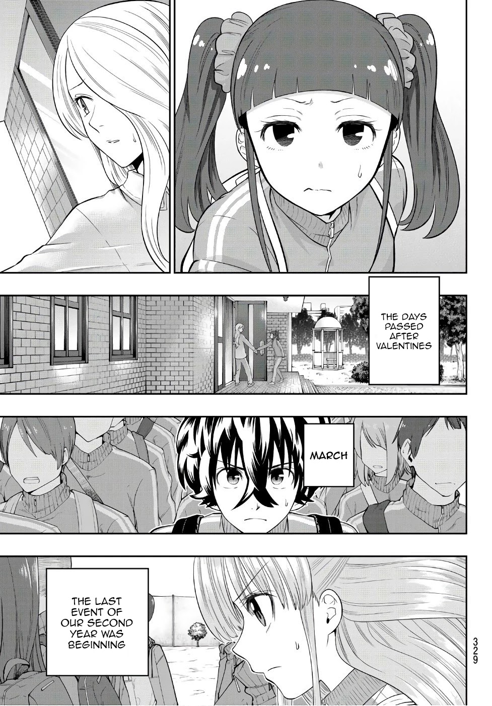 Hoshino, Me o Tsubutte. Chapter 99 page 7 - Chapter 99: An Inky Sky