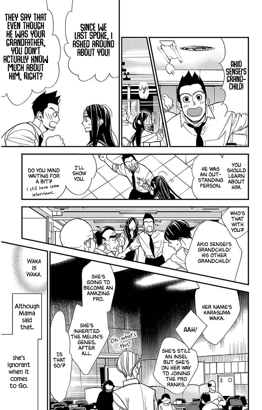 Hoshizora no Karasu Chapter 50 page 9 - Chapter 50