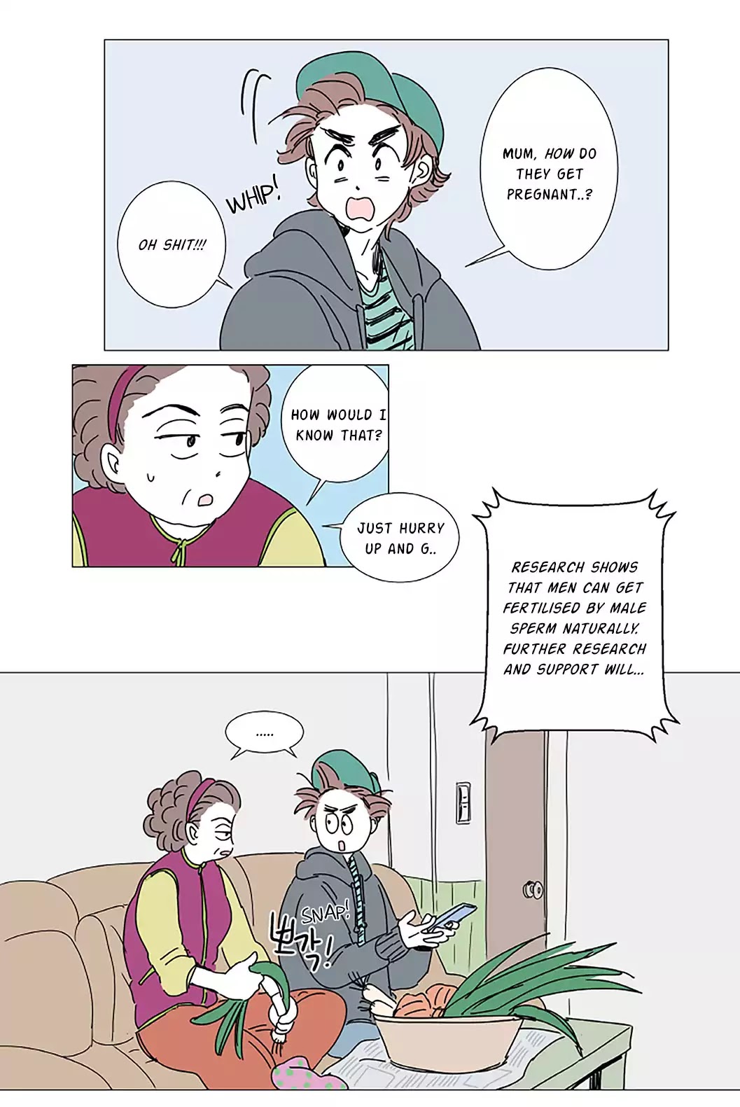 Hosik's Story Chapter 0 page 4 - Chapter Prologue