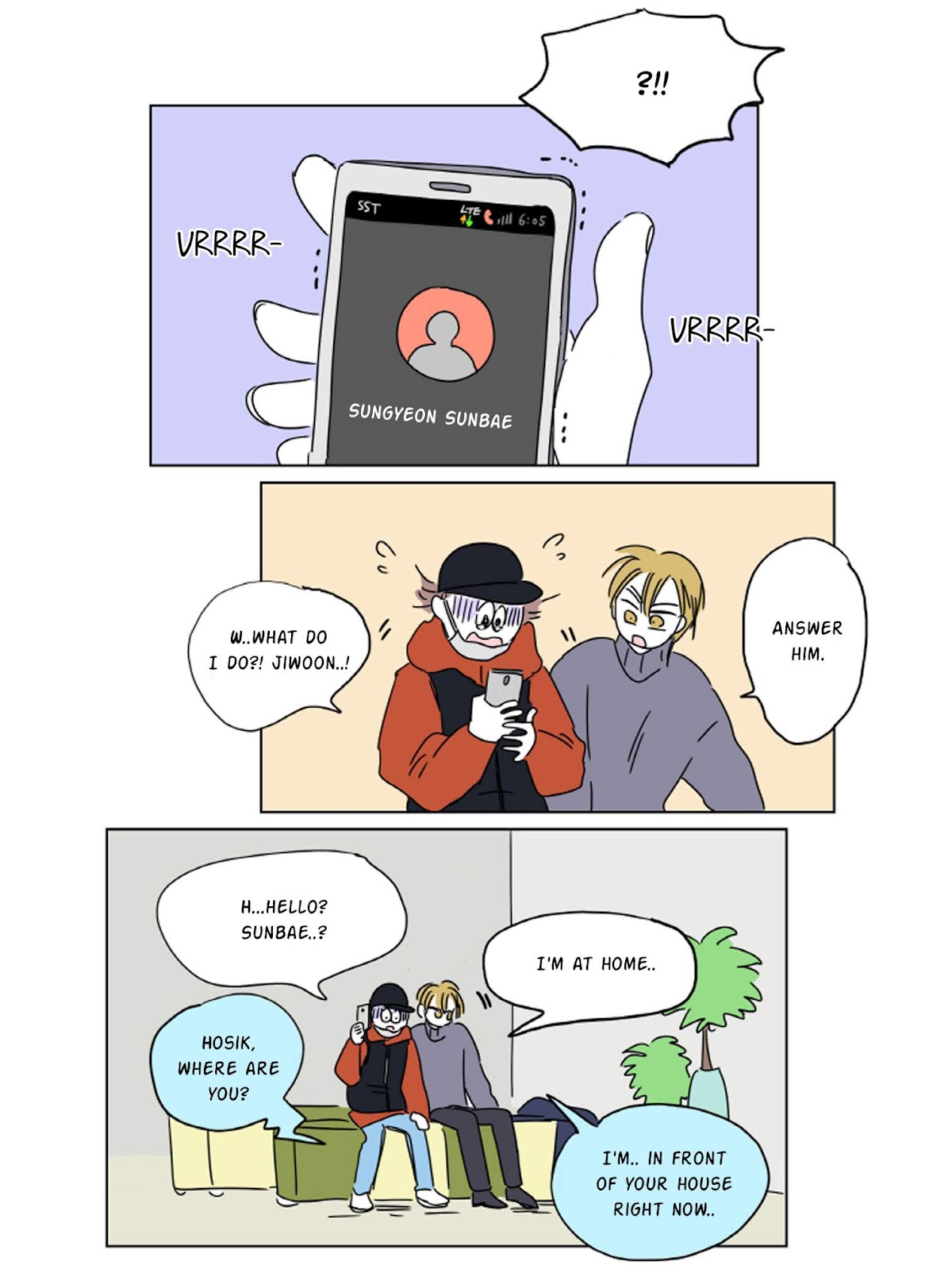 Hosik's Story Chapter 7 page 4 - Chapter 7