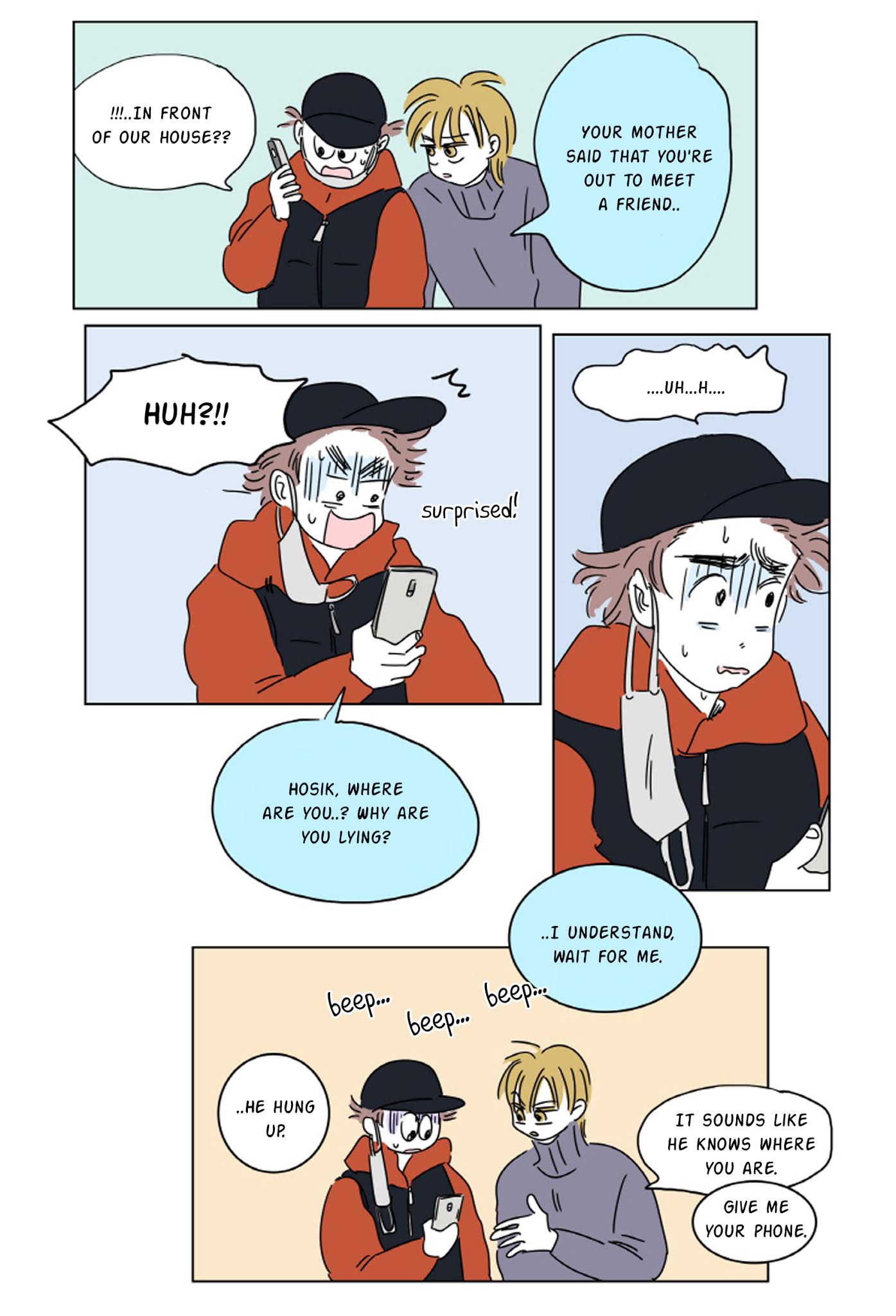 Hosik's Story Chapter 7 page 5 - Chapter 7