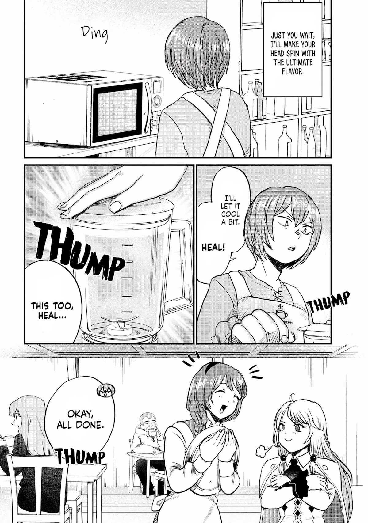 Hospitality of Healer Chapter 1 page 20 - Chapter 1: Fainting in agony! Tapioca Milk Tea ~ [Heal] included