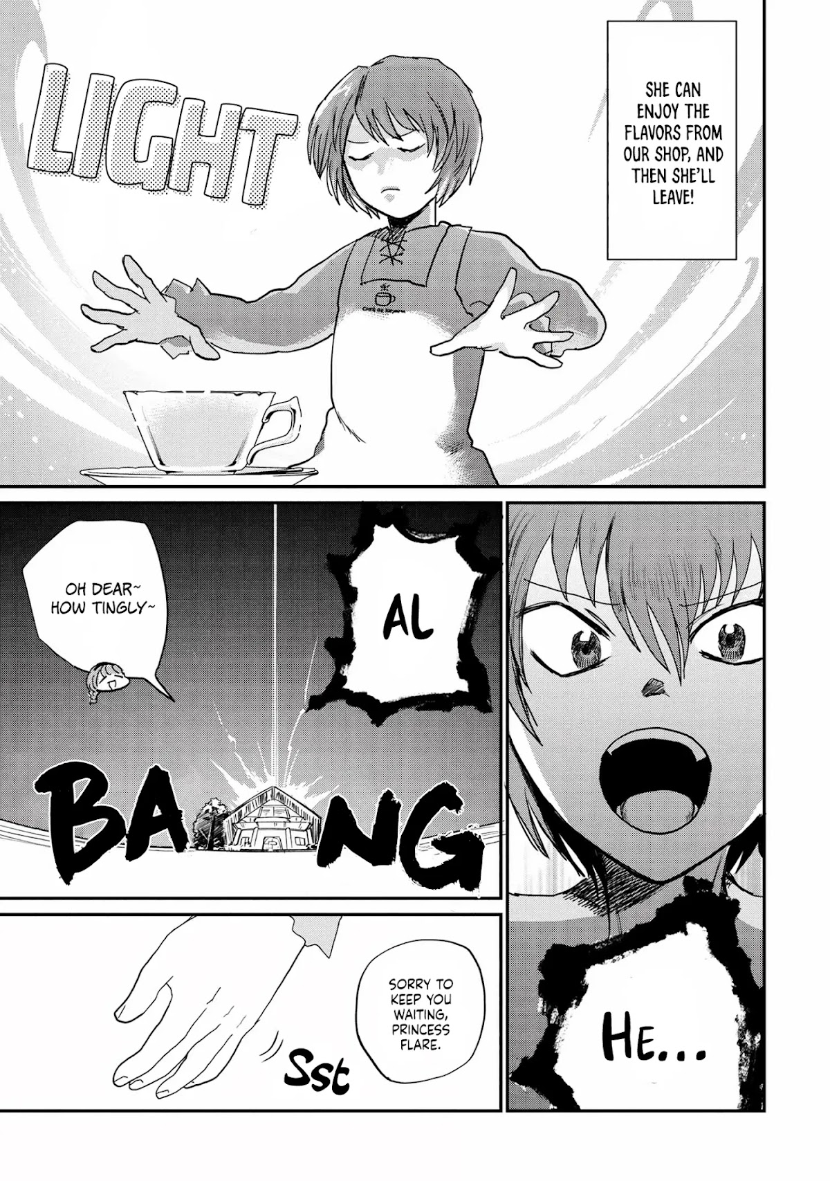Hospitality of Healer Chapter 1 page 21 - Chapter 1: Fainting in agony! Tapioca Milk Tea ~ [Heal] included