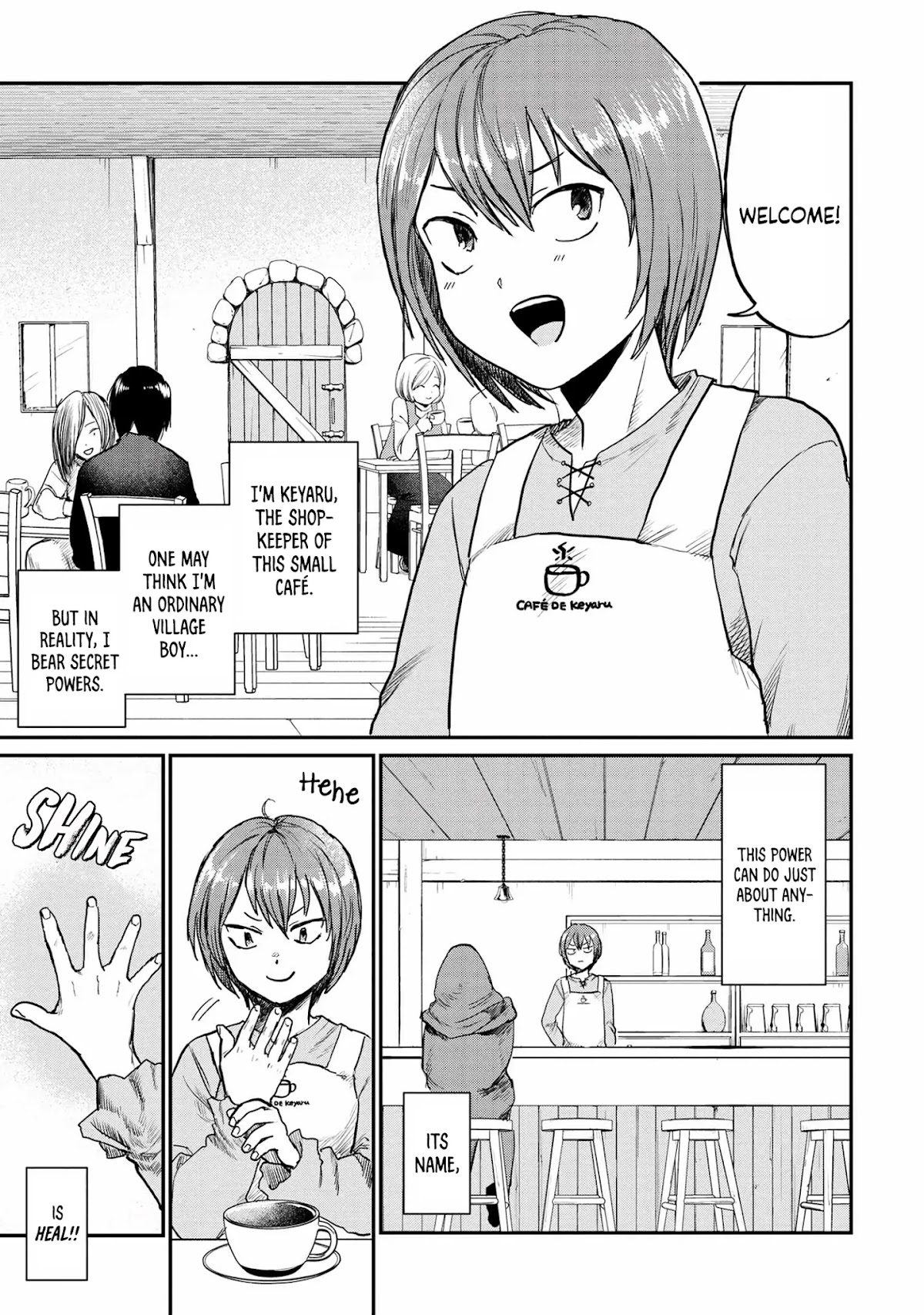 Hospitality of Healer Chapter 1 page 5 - Chapter 1: Fainting in agony! Tapioca Milk Tea ~ [Heal] included