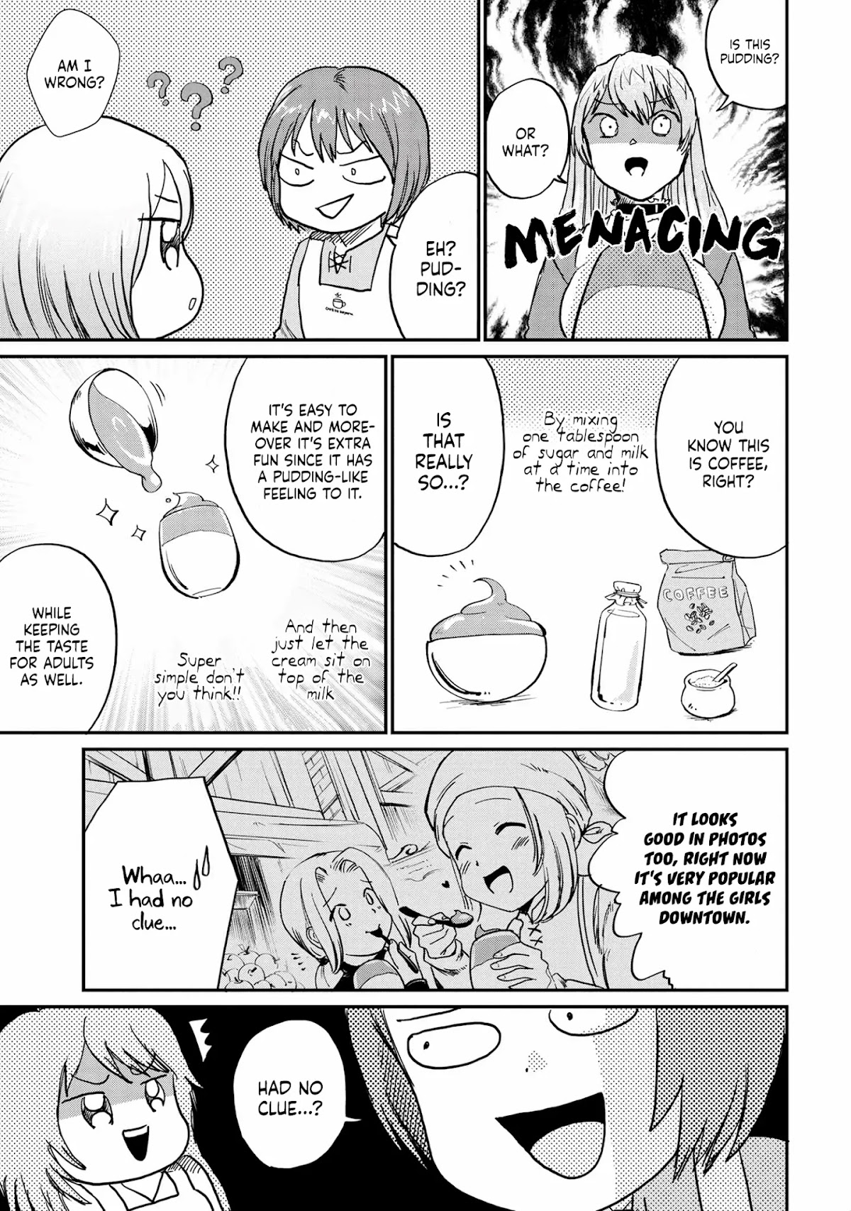 Hospitality of Healer Chapter 2 page 10 - Chapter 2: Transformation! Dalgona coffee! ~ The duo between the princess and the waitress ~