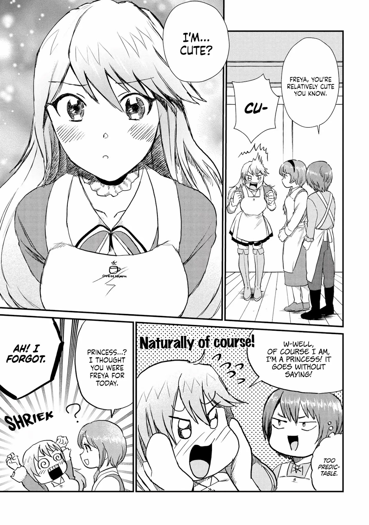 Hospitality of Healer Chapter 2 page 12 - Chapter 2: Transformation! Dalgona coffee! ~ The duo between the princess and the waitress ~
