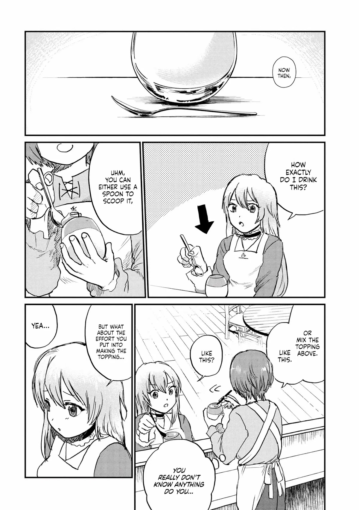 Hospitality of Healer Chapter 2 page 13 - Chapter 2: Transformation! Dalgona coffee! ~ The duo between the princess and the waitress ~