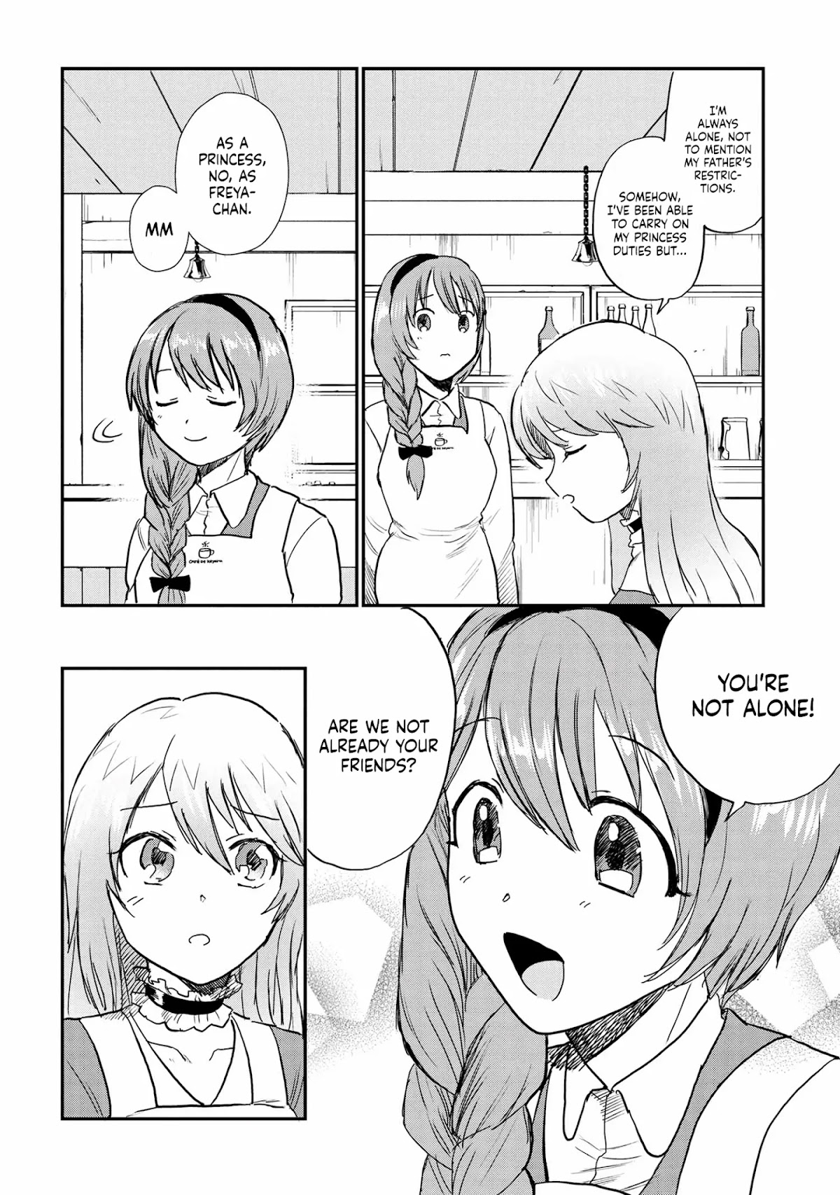 Hospitality of Healer Chapter 2 page 19 - Chapter 2: Transformation! Dalgona coffee! ~ The duo between the princess and the waitress ~