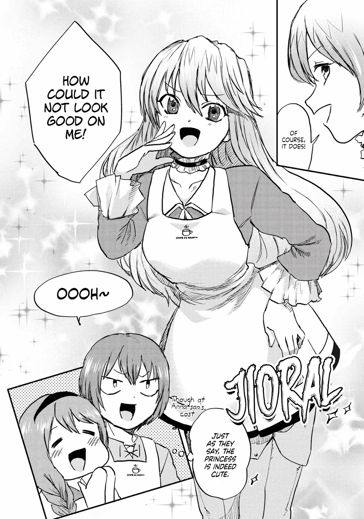 Hospitality of Healer Chapter 2 page 3 - Chapter 2: Transformation! Dalgona coffee! ~ The duo between the princess and the waitress ~