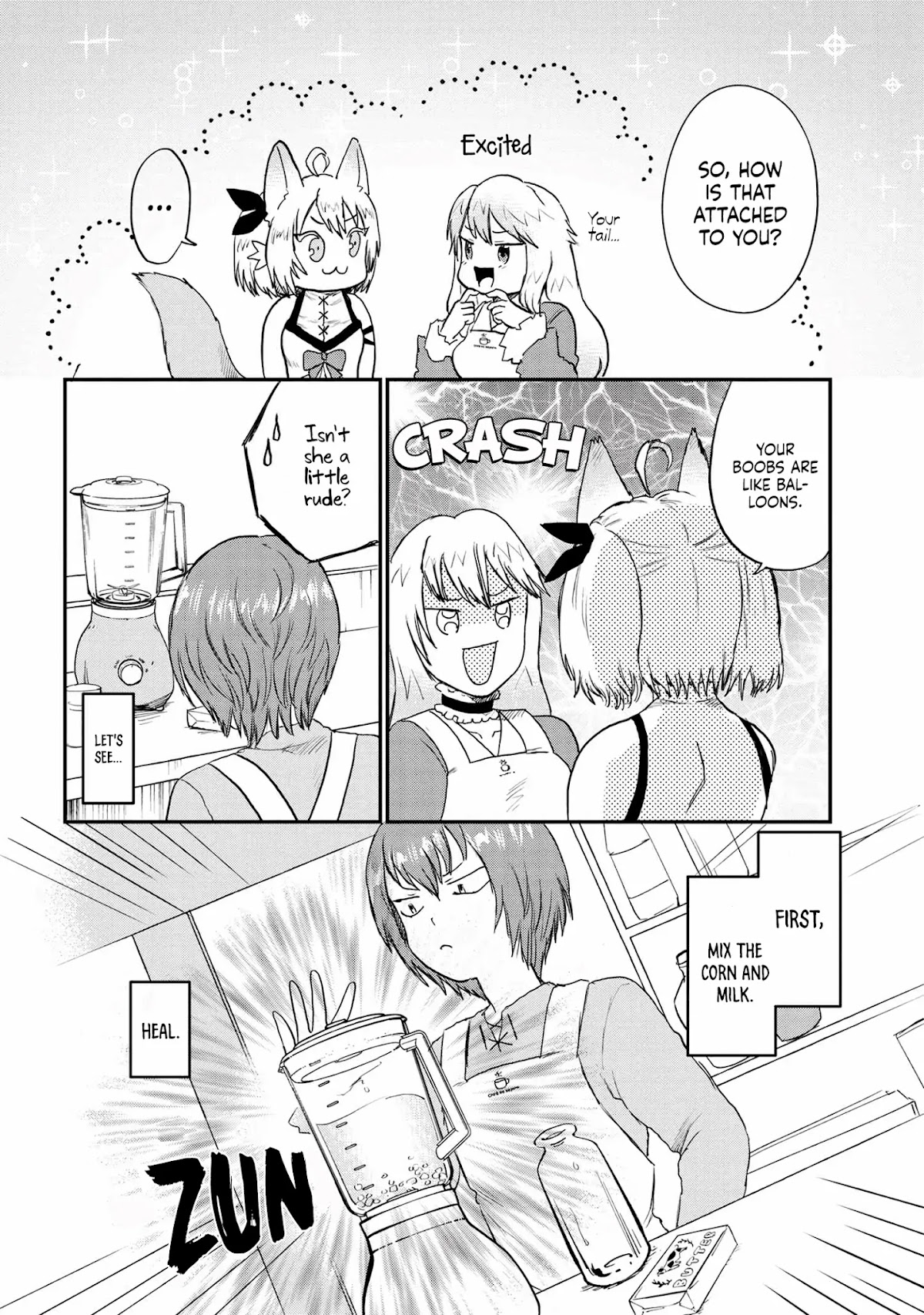 Hospitality of Healer Chapter 3 page 15 - Chapter 3: Thrust! Keyaru's warm Corn Soup ~ Watch out cold haters!