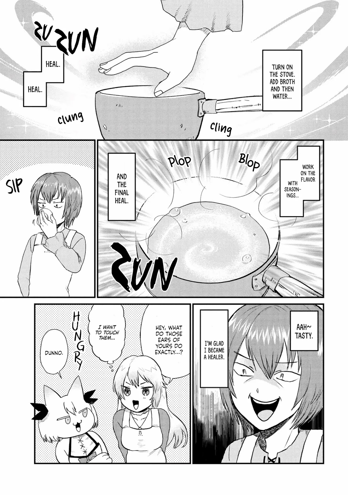 Hospitality of Healer Chapter 3 page 16 - Chapter 3: Thrust! Keyaru's warm Corn Soup ~ Watch out cold haters!