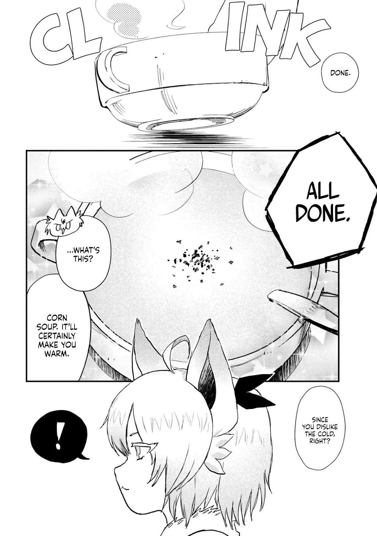 Hospitality of Healer Chapter 3 page 17 - Chapter 3: Thrust! Keyaru's warm Corn Soup ~ Watch out cold haters!