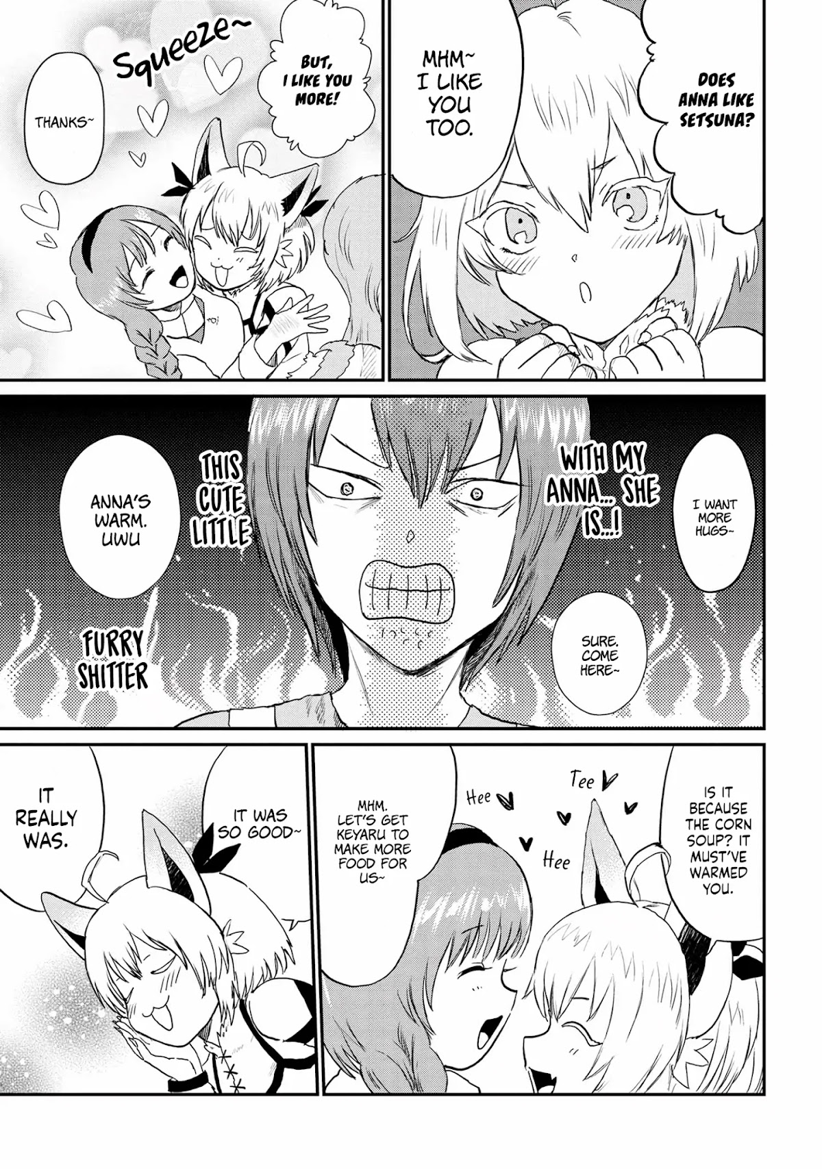 Hospitality of Healer Chapter 3 page 22 - Chapter 3: Thrust! Keyaru's warm Corn Soup ~ Watch out cold haters!
