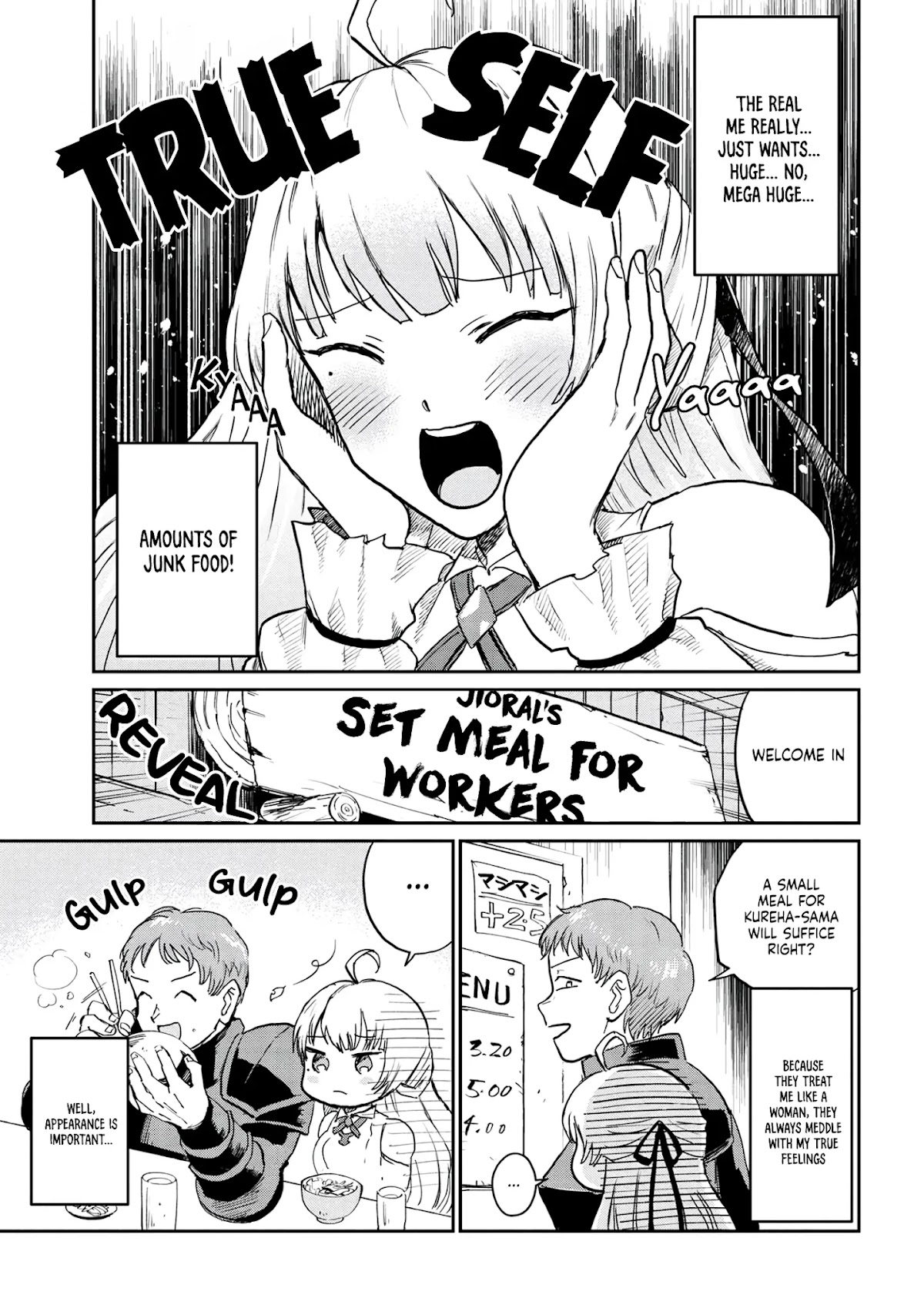 Hospitality of Healer Chapter 4.1 page 4 - Chapter 4.1: Food-explosive! Garlic oil with lots and lots of vegetable ramen!
