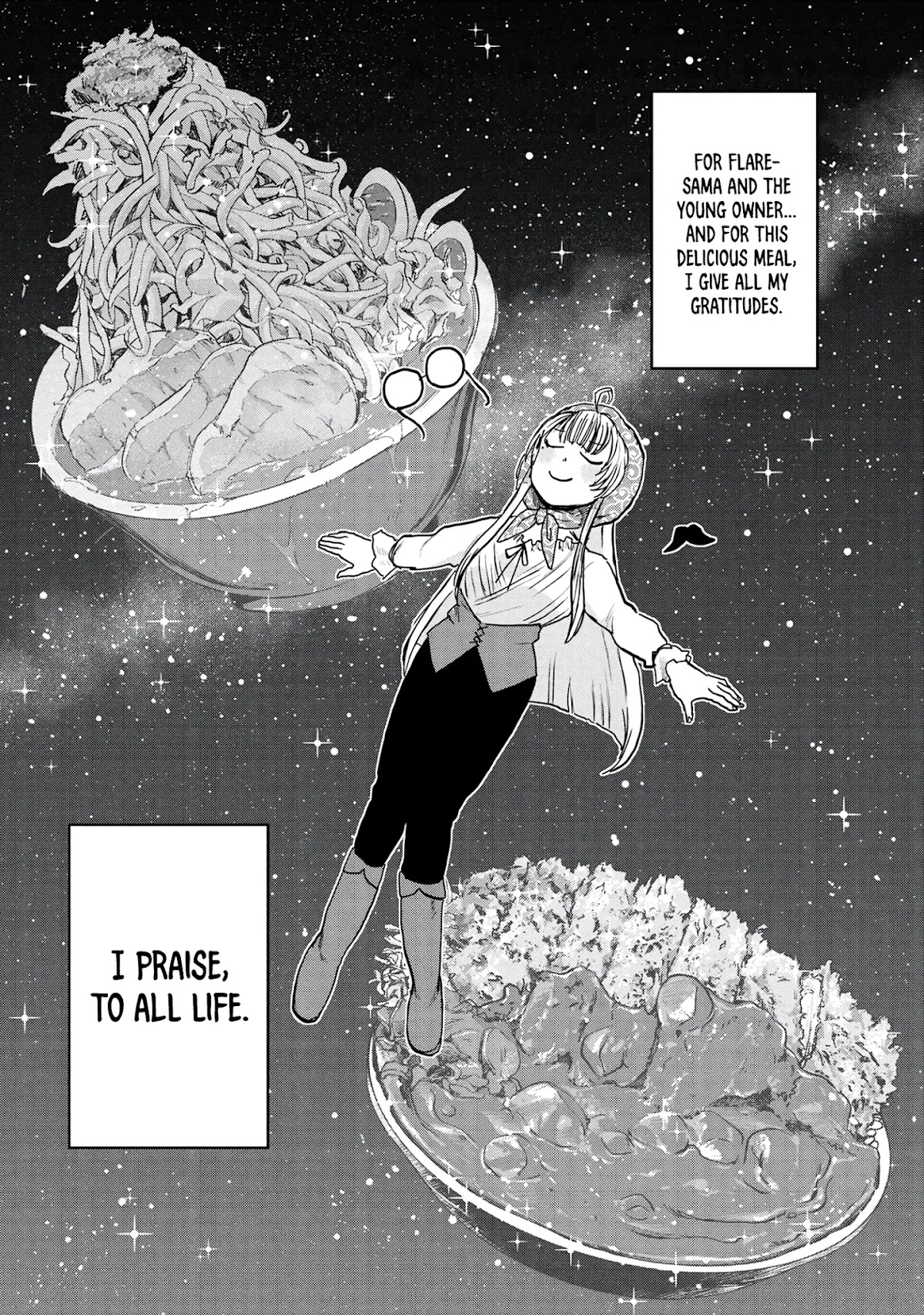 Hospitality of Healer Chapter 4.2 page 12 - Chapter 4.2: Food-explosive! Garlic oil with lots and lots of vegetable ramen! Part-2