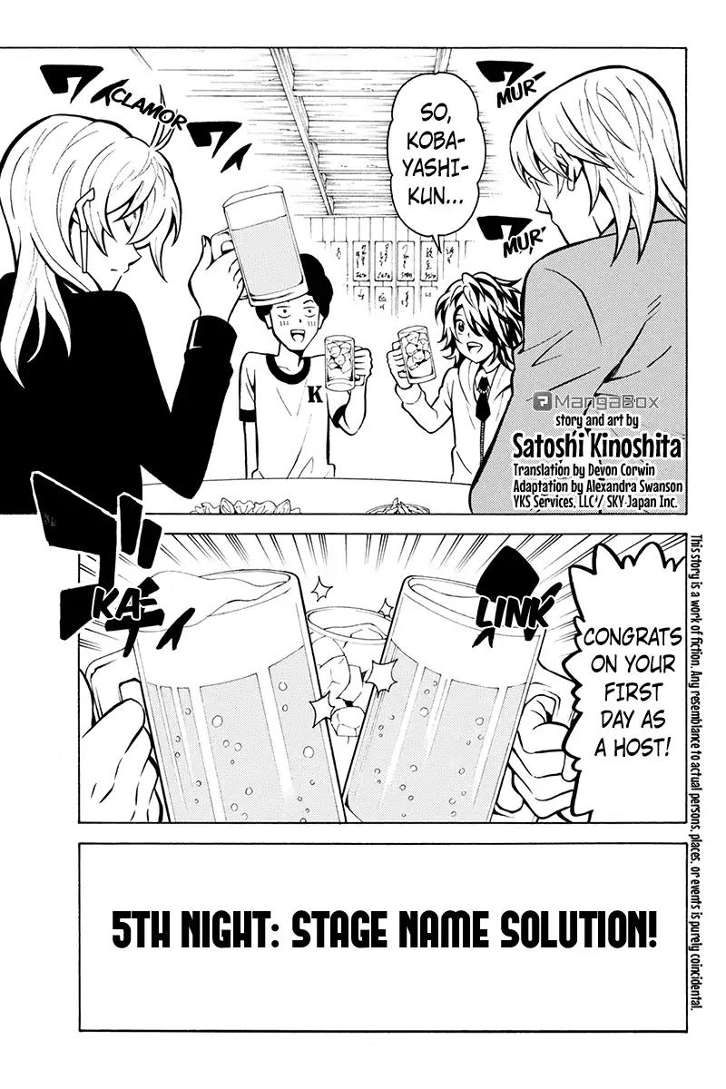 Host Man Chapter 5 page 1 - Chapter 5: Stage Name Solution!