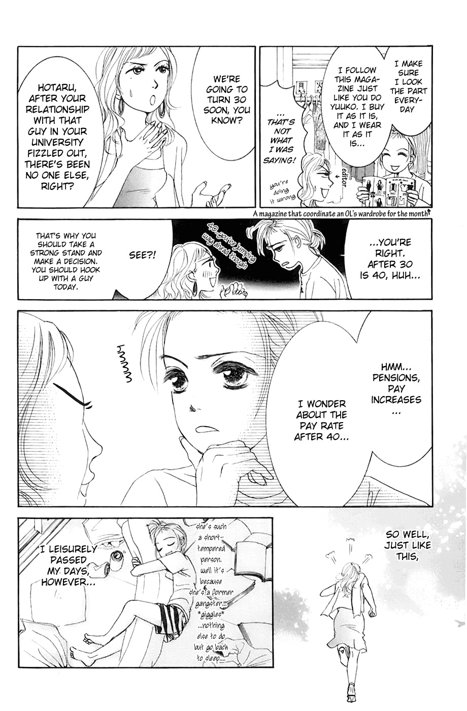 Hotaru no Hikari Chapter 1 page 12 - Chapter 1: Dried fish, thrown into the ocean