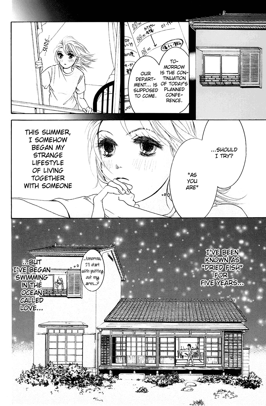 Hotaru no Hikari Chapter 1 page 46 - Chapter 1: Dried fish, thrown into the ocean