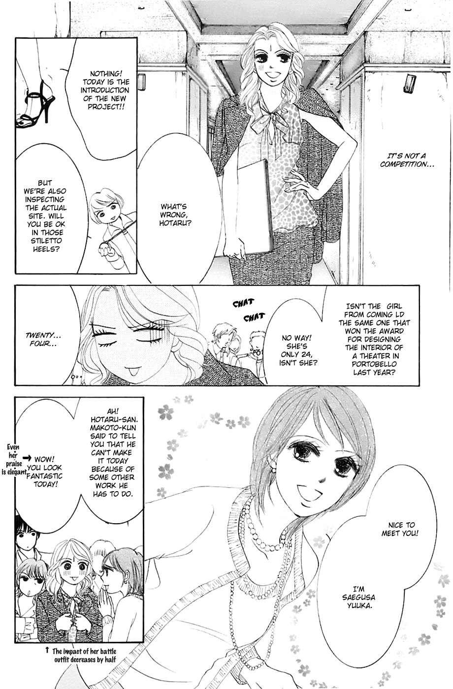 Hotaru no Hikari Chapter 13 page 12 - Chapter 13: Himono Onna vs. Lovely Lady