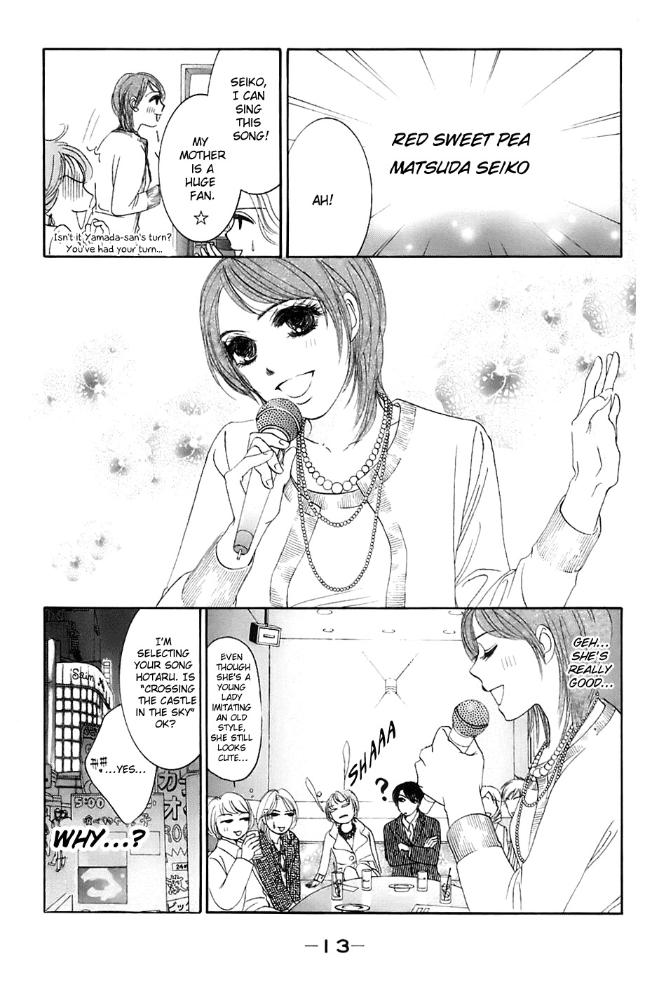 Hotaru no Hikari Chapter 13 page 15 - Chapter 13: Himono Onna vs. Lovely Lady