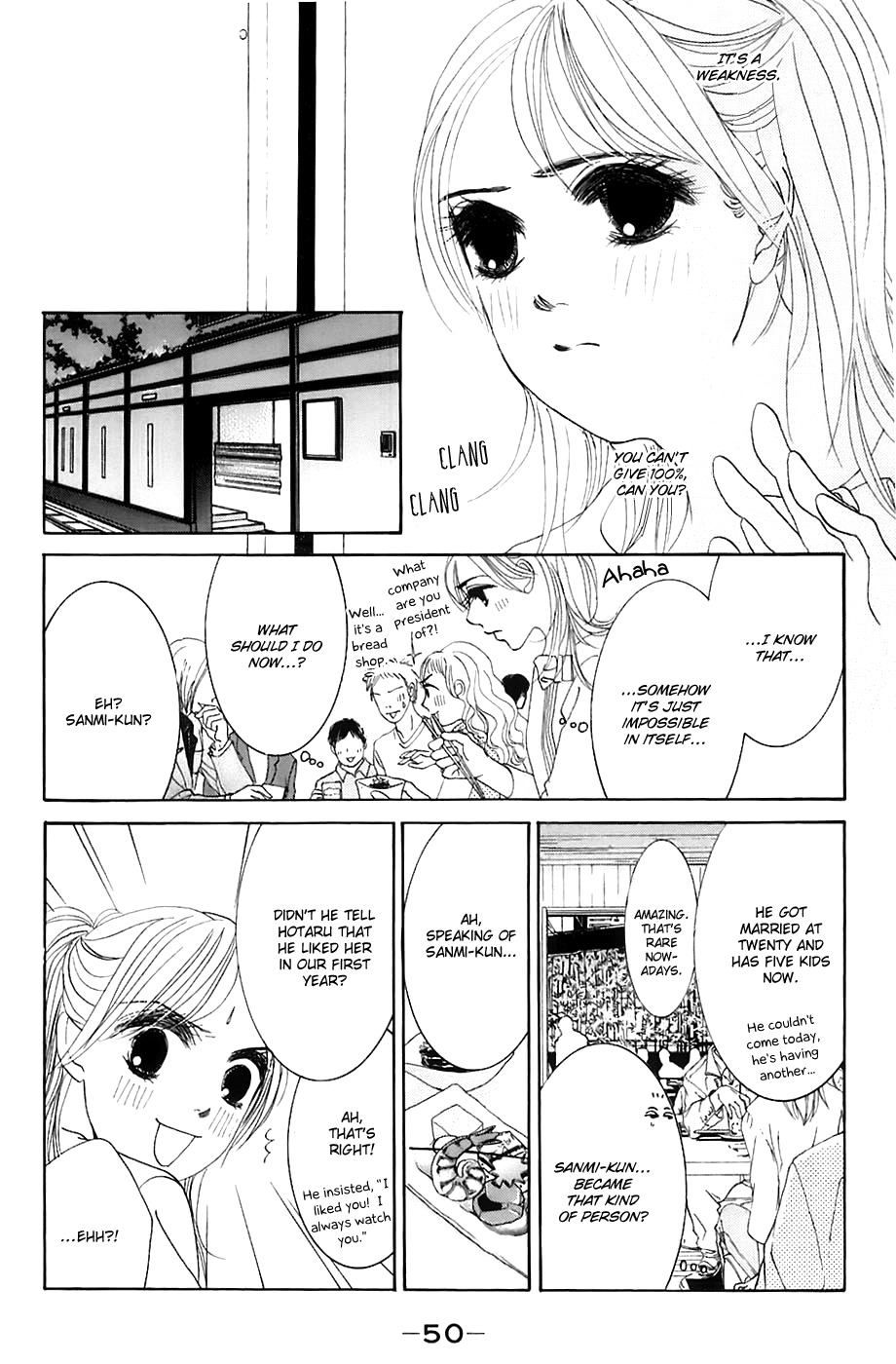 Hotaru no Hikari Chapter 14 page 21 - Chapter 14: Himono, Love History
