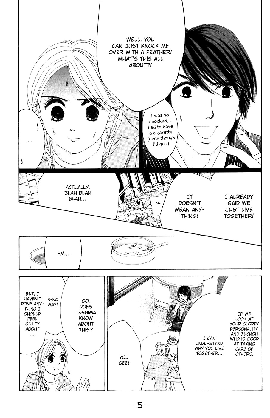 Hotaru no Hikari Chapter 25 page 7 - Chapter 25: Himono's Confession