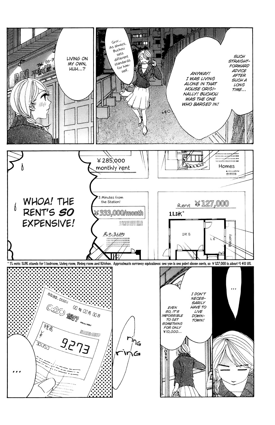 Hotaru no Hikari Chapter 28 page 10 - Chapter 28: Himono's Outdoor Life