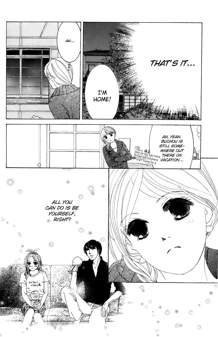 Hotaru no Hikari Chapter 28 page 12 - Chapter 28: Himono's Outdoor Life