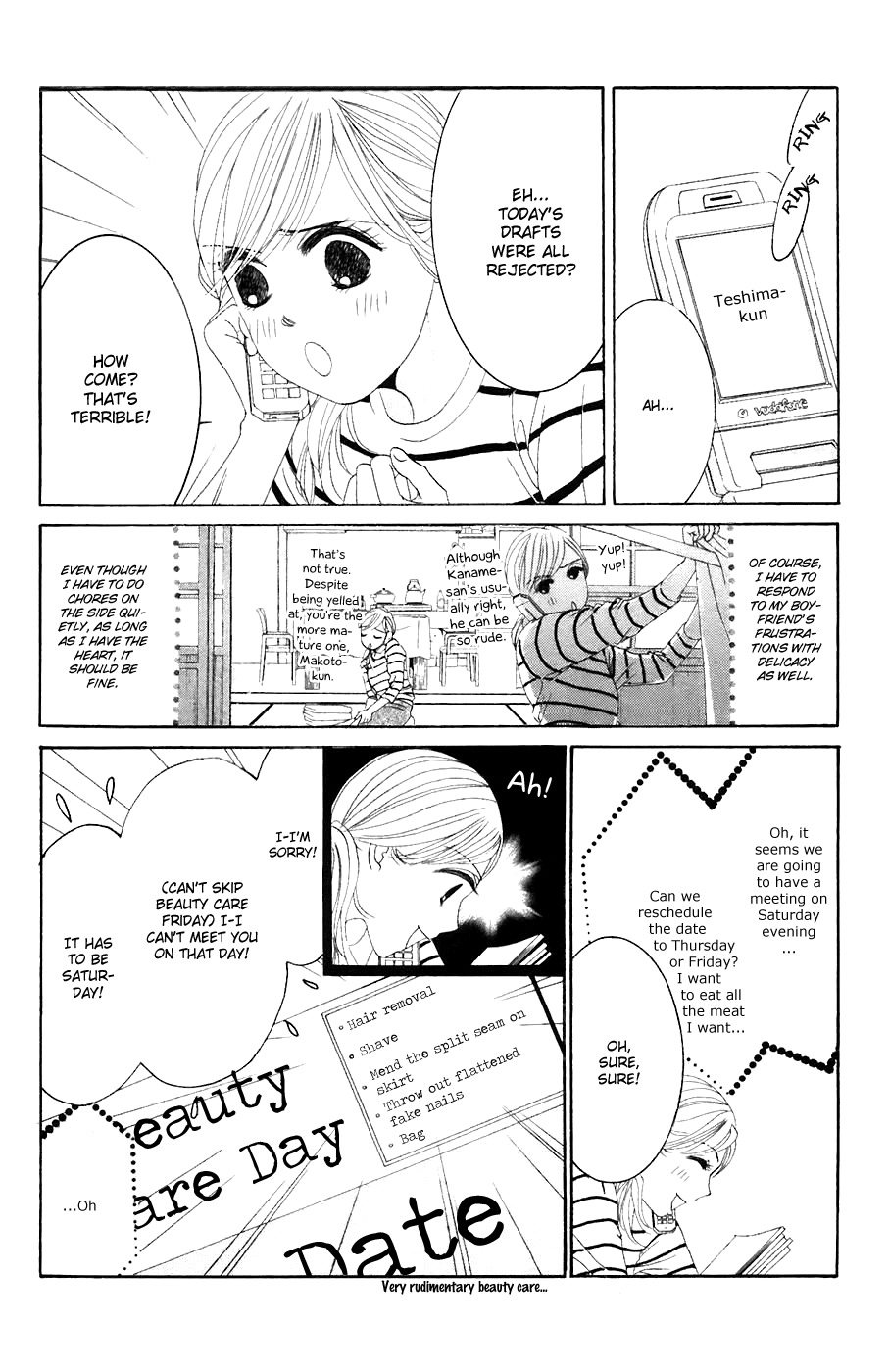 Hotaru no Hikari Chapter 31 page 14 - Chapter 31: Himono Left Buchou